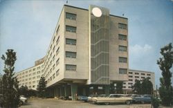International Hotel, New York International Airport Postcard