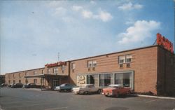 Continental Inn, Air Conditioned, Free TV, Buffalo, NY Postcard