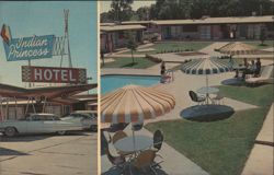 Indian Princess HOTEL Oklahoma City, OK Postcard