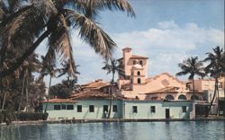 Everglades Club, Lake Worth, Palm Beach, FL Postcard