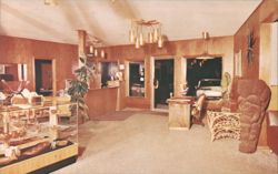 KING SURF Gift Shop Interior - Tropical Decor & Merchandise Postcard