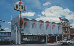 Roulette Motel, Reno, Nevada Postcard