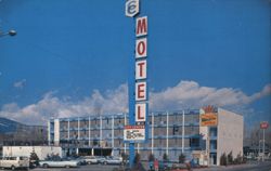 City Center Motel, Best Western, Carson City Postcard