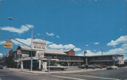 DOWNTOWNER BEST WESTERN MOTOR INN Carson City, Nevada Postcard