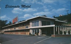 Eldorado Motel North Bergen, NJ Postcard
