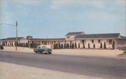 Oceanview Courts Motel - Point Pleasant Beach, NJ Postcard