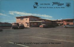 Las Cruces TraveLodge Motel, 755 N 7th St, By-Pass 80-85 Postcard
