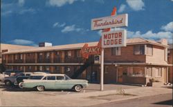 Thunderbird Motor Lodge, Reno, Nevada Postcard