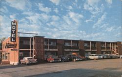 Prairie Inn Motel, Fourth & Albert, Regina, SK Postcard