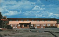 Sky Motel - Drummond, MT Postcard