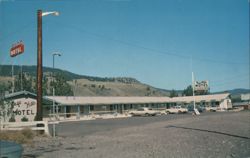 Sage Hills Motel & Sun Hills Motel, Cache Creek, BC Postcard