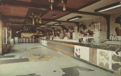 Produits Caillette Inc. Restaurant Interior, Maskinongé Postcard