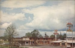 Aloha Motel & Elmer's Pancakes, Vancouver WA Postcard
