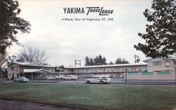 YAKIMA Travelodge Motel, Highways 97, 410 Postcard