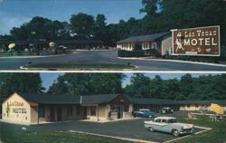 Las Vegas Motel, Eatontown NJ - Route 35, 31 Units Postcard