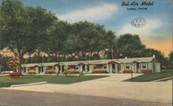 Bel-Air Motel, Lawtey, FL Postcard