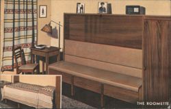 YMCA Hotel Roomette, Chicago Postcard