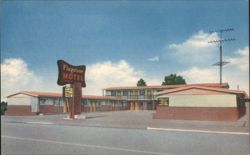 Flagstone Motel, Port Angeles, WA Postcard