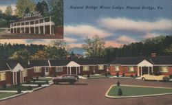 Natural Bridge Motor Lodge, Natural Bridge, VA Postcard