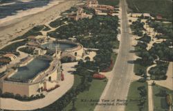 Aerial View of Marine Studios, Marineland, Florida Postcard