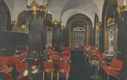 Prince George Hotel Ebony Room, New York City Postcard