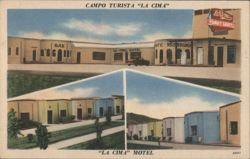 La Cima Motel Postcard