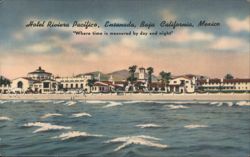 Hotel Riviera Pacífico, Ensenada, Baja California Postcard