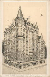 Hotel Walton, Absolutely Fireproof Postcard