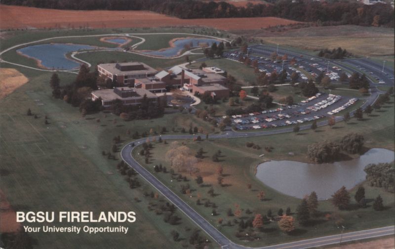 BGSU Firelands Campus Aerial View, Huron, OH Ohio Dennis Horan