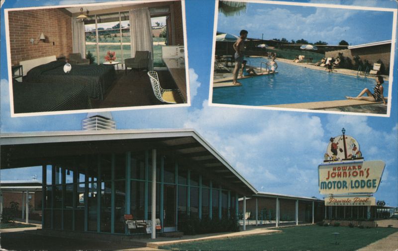 Howard Johnson's Motor Lodge, Pool, Rooms, Florence, AL Alabama