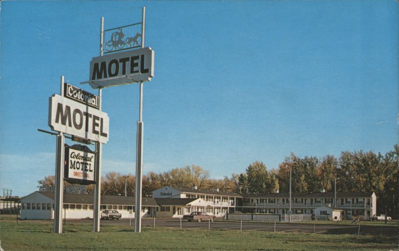Colonial Motel, Bismarck & Mandan, ND North Dakota