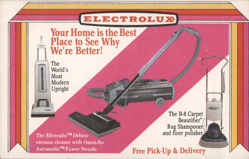 Electrolux Silverado Vacuum & B-8 Carpet Beautifier Oak Park Illinois