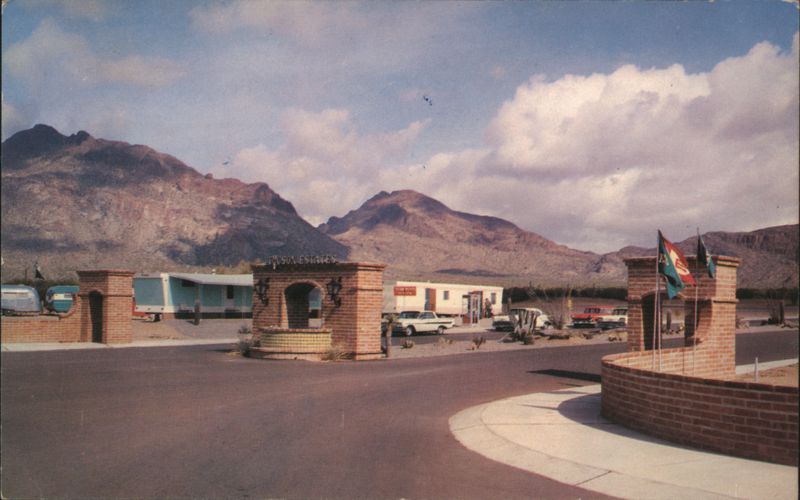 Tucson Estates Mobile Home Country Club Subdivision AZ Arizona