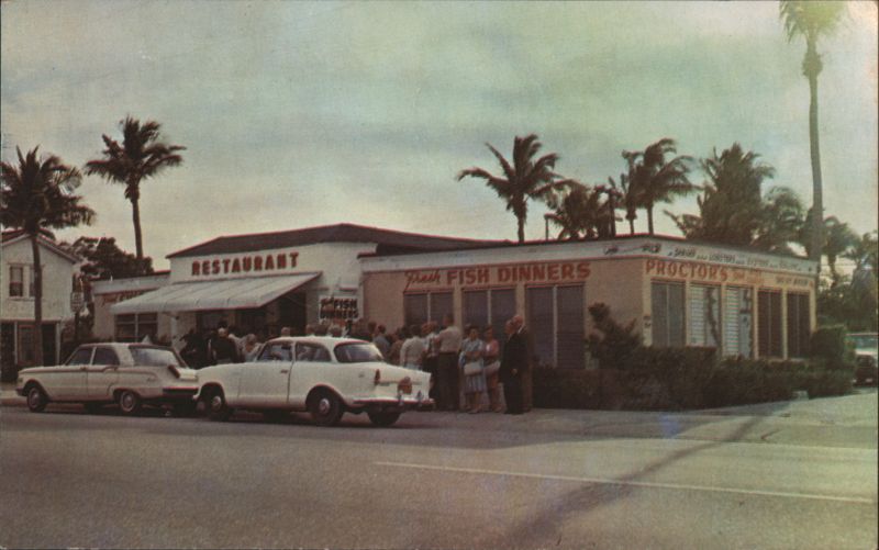 Proctor's Restaurant Fresh Fish Dinners West Palm Beach FL Florida