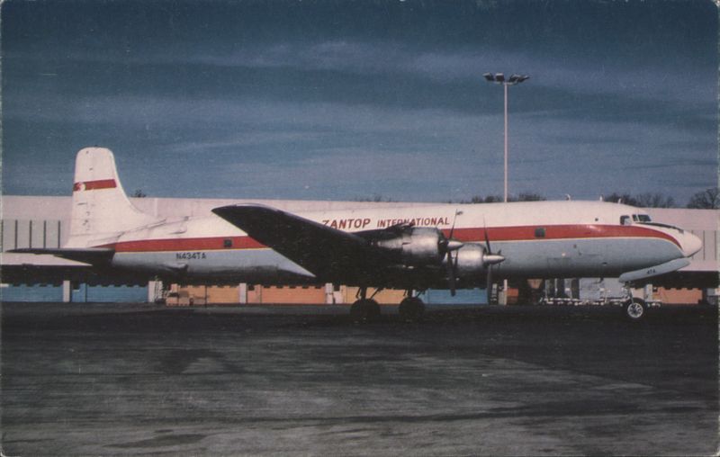 Zantop Int'l DC-6 N434TA Aircraft