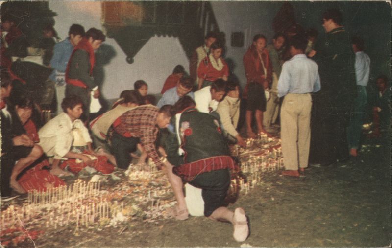 Indigenous Ceremony, Chichicastenango, Guatemala Central America