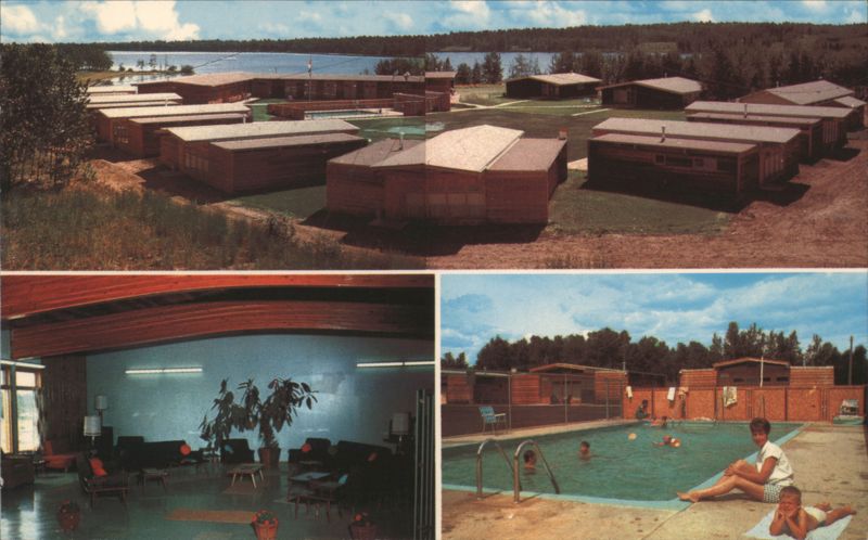 Camp He-Ho-Ha - Lake Isle, Alberta - Cabins, Pool, Interior Canada