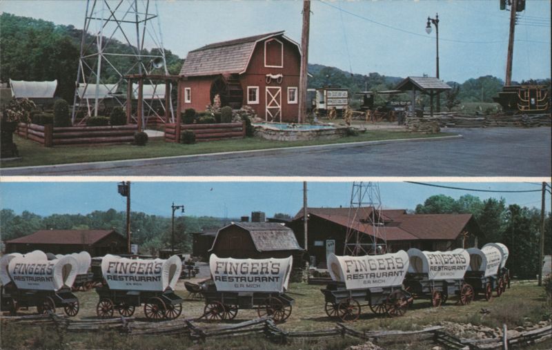 FINGER'S RESTAURANT Michigan's Early American Showplace Grand Rapids