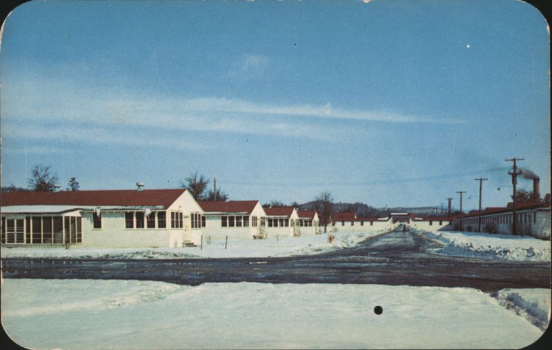 Winter Scene, Camp McCoy, Wisconsin Fort McCoy