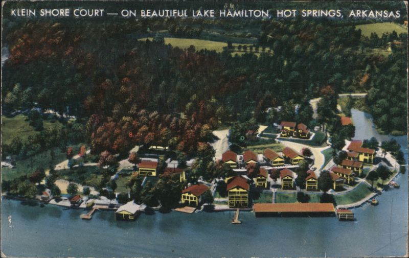 Klein Shore Court on Lake Hamilton, Hot Springs, AR Arkansas