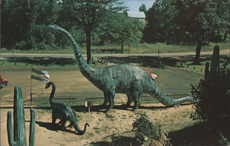 Prehistoric Forest Dinosaur Land, Irish Hills, MI Onsted Michigan