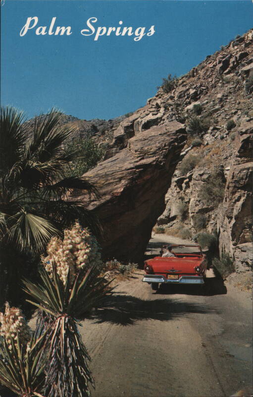 Split Rock, Palm Springs, California David M. Mills