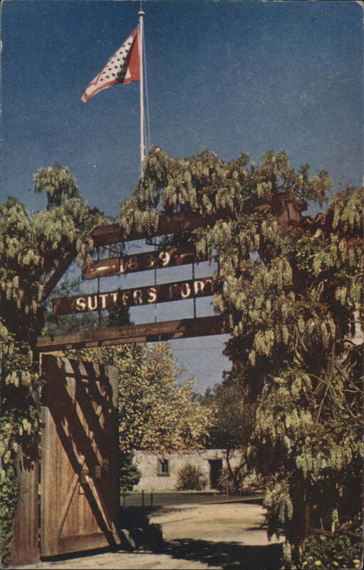 Sutter's Fort 1839, Sacramento Valley, California