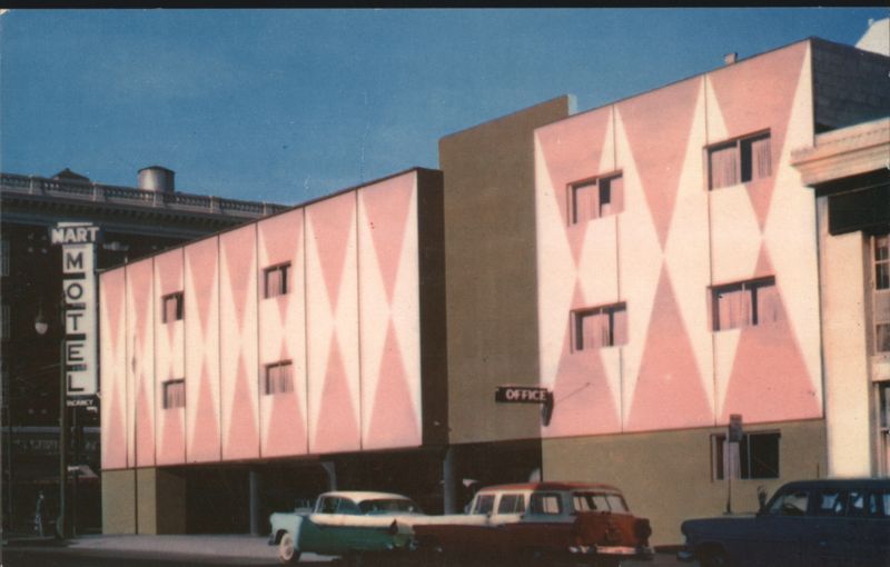 Mart Motel, 9th and Mission, San Francisco California