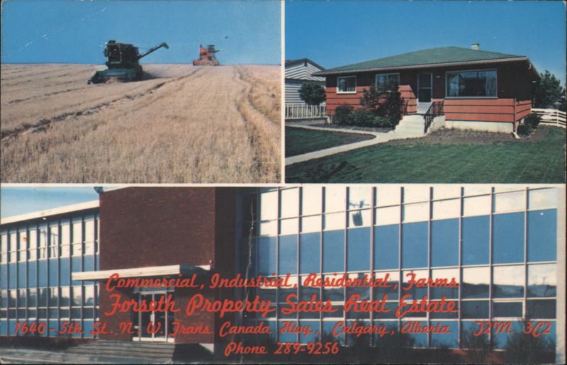 Calgary AB: Farming, Residential, Commercial Real Estate Canada