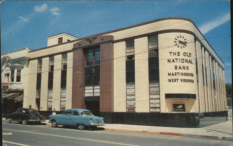 The Old National Bank, Martinsburg, WV - 1955 Building West Virginia
