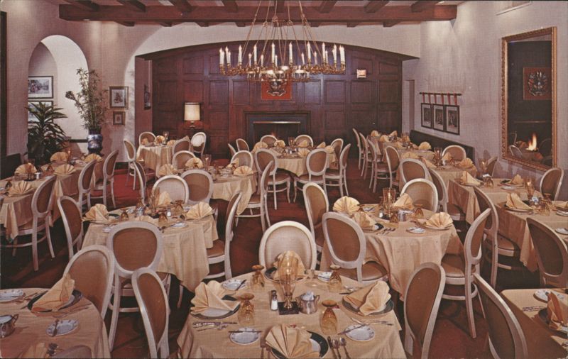The Meridian Room, Pickwick Arms Hotel Dining Room Greenwich Connecticut