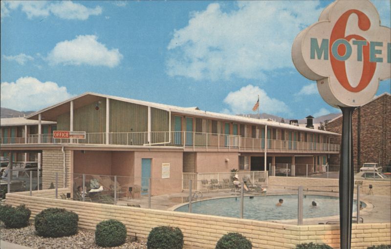 Motel 6, Salt Lake City, Utah - 111 Units & Pool