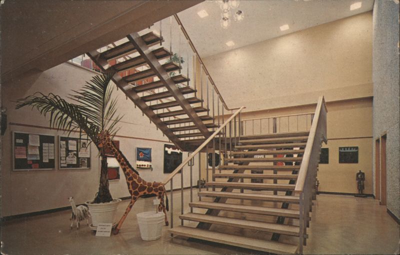Florida Atlantic University Library Stairway Boca Raton