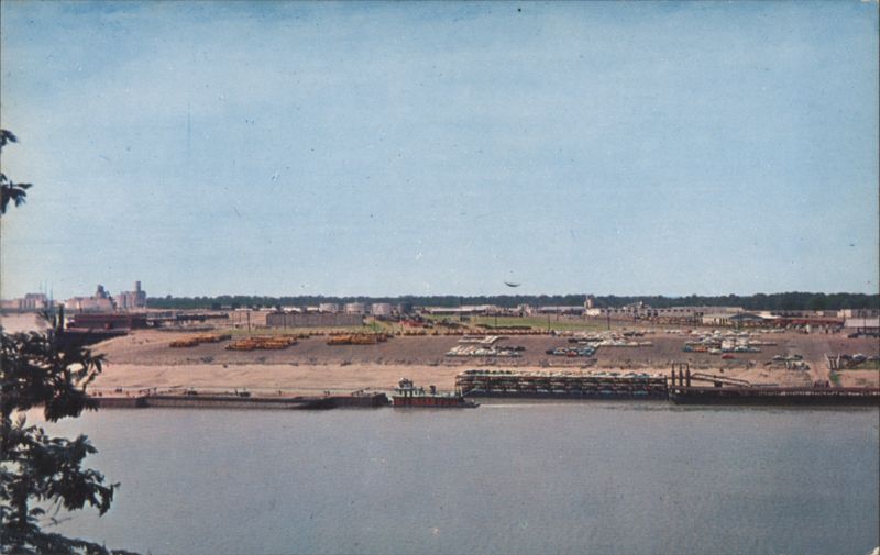 River-Rail-Truck Terminal, Presidents Island Memphis Tennessee